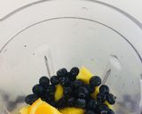Foto del paso 1 de la receta: Smoothie de arándanos, piña, naranjas yogur natural