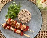 Pulykamell nyárs rizzsel recept fázis 3 fotója