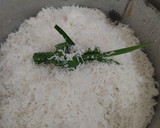 Foto langkah ke 2 dari resep Kicak Singkong pandan.