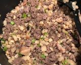 A picture of step 2 of Stir-Fried Beef Vermicelli (Bún xào thịt bò).