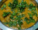 A picture of step 9 of Soya chunk gravy.