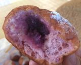 Foto langkah ke 7 dari resep Donat Ubi Ungu.