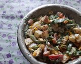A picture of step 10 of Russian salad.
