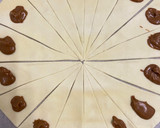 Foto del paso 1 de la receta: Mini croissants de Lotus con topping de chocolate blanco en Airfryer