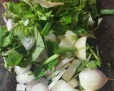 Hình bước làm 1 của món Chả đậu gà từ bã đậu