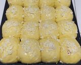 Foto langkah ke 7 dari resep Roti sobek ubi kuning no mixer 🍞.