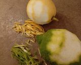 A picture of step 5 of Wild Asparagus Risotto with Lemon Zest.