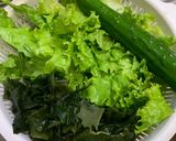 Hình bước làm 1 của món Salad rau củ Nhật