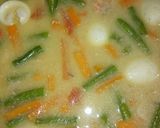 Foto langkah ke 2 dari resep Lodeh Buncis Telur Puyuh.
