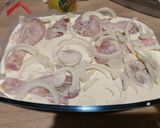 Hagymás - mustáros csirkecomb sütőben recept fázis 2 fotója