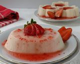 Foto langkah ke 4 dari resep 🍂 Puding Susu Strawberry.
