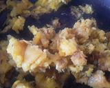 Foto del paso 3 de la receta: Torta de plátano maduro con queso y bocadillo🥧🍮🍌🧀🥚🍳🧀🍌🍮🥧