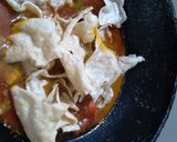 A picture of step 5 of Papad ki Sabzi.