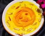 A picture of step 9 of Mango rice kheer.