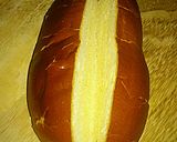 A picture of step 1 of Tex's V.I.P. Hot Dog 🐷🍞.