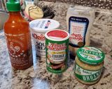 A picture of step 1 of Cajun Dipping Sauce.