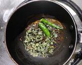 A picture of step 3 of Paruppu Kadaiyal.
