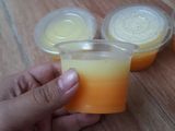 Puding susu mangga