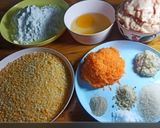 Foto langkah ke 1 dari resep Nugget ayam wortel homemade.