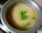 A picture of step 4 of Chicken Corn Soup.