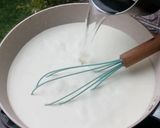 Foto langkah ke 4 dari resep Puding Sutra Box 1 Bungkus Agar-Agar Jadi 4 Macam Rasa.