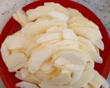 Foto del paso 4 de la receta: Torta de manzana sin batido