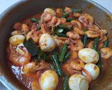 Foto langkah ke 5 dari resep Udang Telor Puyuh.