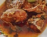 A picture of step 6 of Fish Curry.