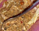 A picture of step 4 of Sandwich #ramadancontest.