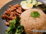 Hainanese chicken rice / Nasi hainan