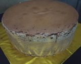 Foto langkah ke 7 dari resep Chocolate Sponge Cake lembut ekonomis. cocok untuk bisnis kue tart.