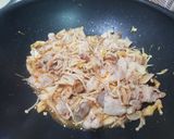 韓式泡菜豬肉炒金針菇的食譜步驟6照片