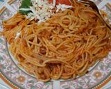 Foto langkah ke 6 dari resep Spaghetti bolognese sayur.