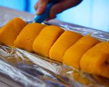 A picture of step 7 of Cream Cheese Filled Sweet Pumpkin Cakes.
