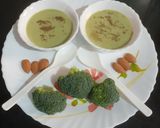 A picture of step 3 of Broccoli Almond Soup.
