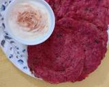 Beetroot Rava Uttapam recipe step 3 photo