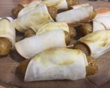 Foto del paso 7 de la receta: Salchichas veganas envueltas