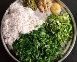 A picture of step 1 of Surti Undhiyu.