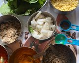 A picture of step 1 of White Radish and high protein moong dal Sabji for Lunch or Dinner.