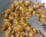 A picture of step 7 of #LBC#brown rice,south indian kadi,Arabhi subji,pumpkin subji#.