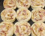Foto del paso 9 de la receta: 🍕🥓 Pizza rolls 🍥 de panceta y muzzarella 🥓🍕 con salsa picante
