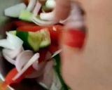 A picture of step 7 of Malai Boti Shawarma Roll.