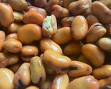 A picture of step 1 of Fūl Medames – dried fava bean stew.