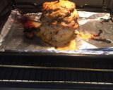 A picture of step 5 of Chicken Gyros.