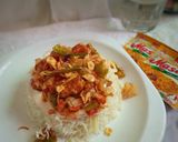 A picture of step 14 of Singaporean Rice.