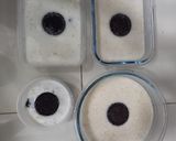 Foto langkah ke 4 dari resep Puding Oreo.