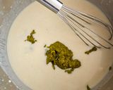 A picture of step 7 of Chicken- Pesto Pasta.