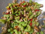 Tumis Pare Daun Melinjo Tempe Kedelai