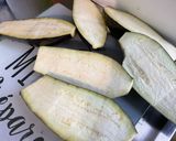 A picture of step 2 of Beef, Spice, and Vegetable Stuffed Eggplants.