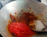 A picture of step 4 of Paneer bhurji.